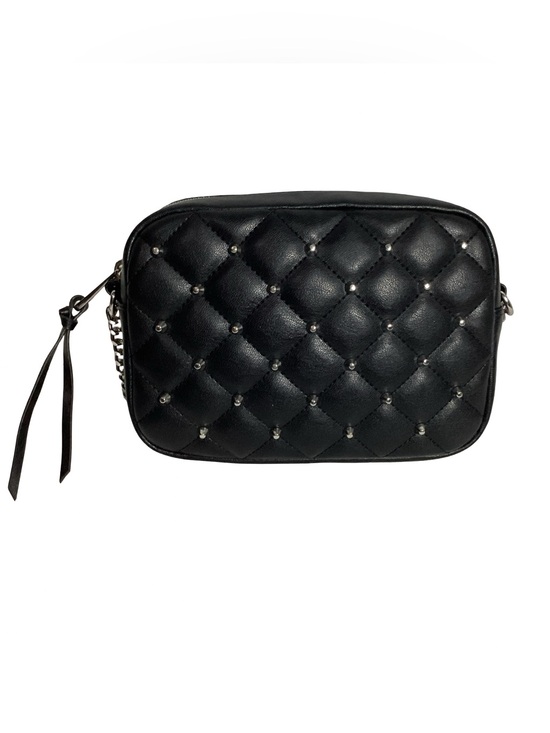 Rebecca Minkoff Handbags - Rebecca Minkoff Black Quilted Studded Crossbody Bag EUC